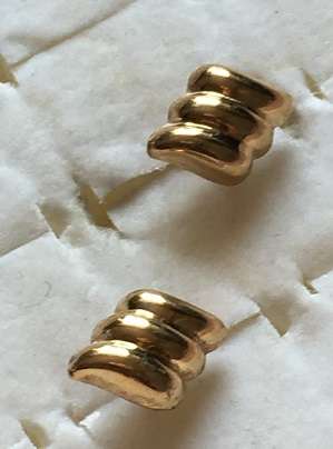 Genuine 9ct Yellow Gold Earrings